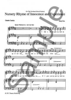 Nursery Rhyme Of Innoncence And Experience (Betty Roe) 