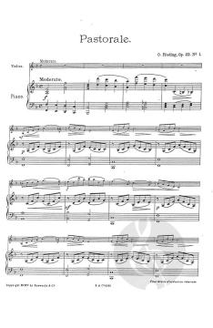 Pastorale Op. 23 No. 1 von Oskar Rieding 