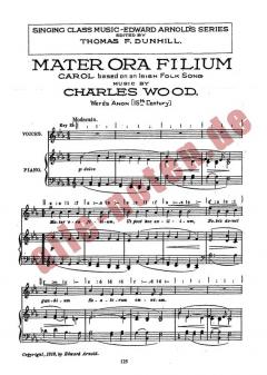 Mater Ora Filium von Charles Wood 