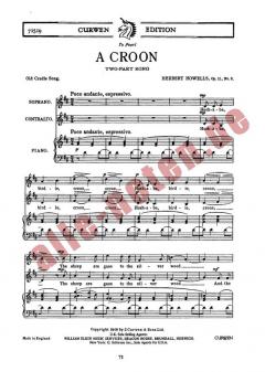 A Croon von Herbert Howells 