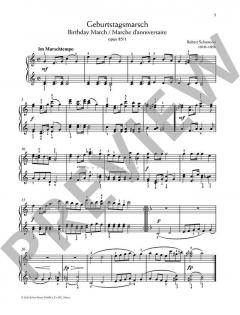 Geburtstagsmarsch op. 85/1 von Robert Schumann 