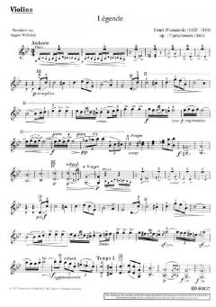 Légende op. 17 von Henryk Wieniawski 