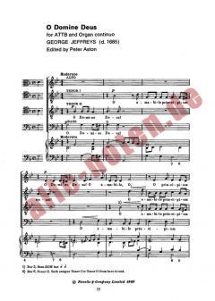 O Domine Deus/O Deus Meus von George Jeffreys 