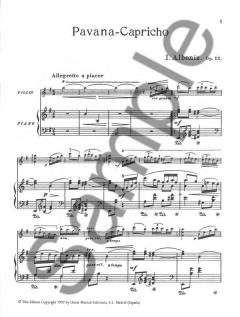 Pavana Capricho von Isaac Albeniz 