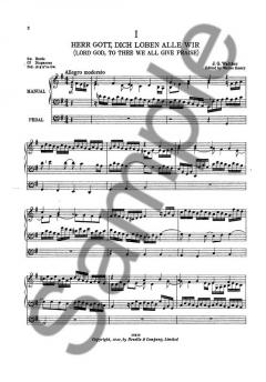 3 Chorale Preludes for Organ von Johann Gottfried Walther 