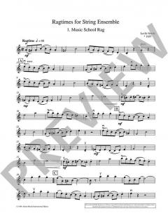 Ragtimes for String Ensemble von Leslie Searle 