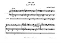 Laus Deo for Organ von Jonathan Harvey 