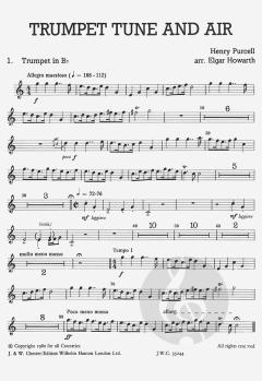 Purcell Trumpet Tune And Air (Henry Purcell) 