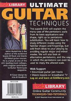 Lick Library: Ultimate Guitar Techniques von Jamie Humphries 
