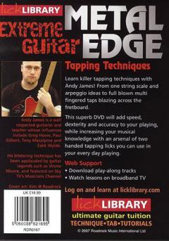 Metal Edge - Extreme Tapping Techniques von Andy James 