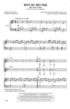Bist du bei mir (J.S. Bach) 