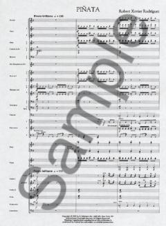 Pinata for Orchestra von Robert Rodriguez im Alle Noten Shop kaufen (Partitur)