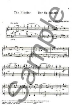 Five Characteristic Impressions Op. 103 No. 2 von Jean Sibelius 