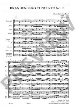 Brandenburgisches Konzert Nr. 2 in F-Dur BWV 1047 (J.S. Bach) 