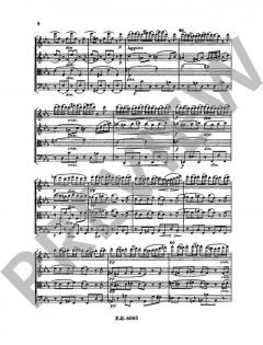 Streichquartett Es-Dur op. 51 B 92 von Antonín Dvorák im Alle Noten Shop kaufen