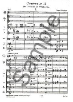 Chamber Concerto for Trumpet Op. 44 No. 11 von Vagn Holmboe 