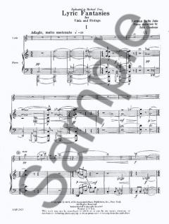 Lyric Fantasies von Norman Dello Joio 