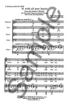 If With All Your Hearts (Felix Mendelssohn Bartholdy) 