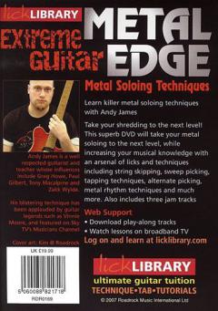 Metal Soloing Techniques von Andy James 
