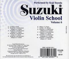 Suzuki Violin School 6 - CD im Alle Noten Shop kaufen (CD)