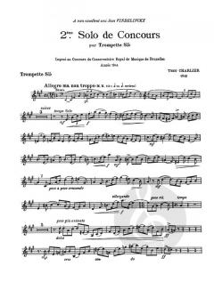 Second Solo de Concours von Théo Charlier (Download) 