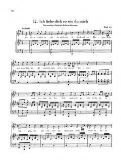 Sämtliche Lieder und Gesänge mit Klavier Band 1 von Ludwig van Beethoven 