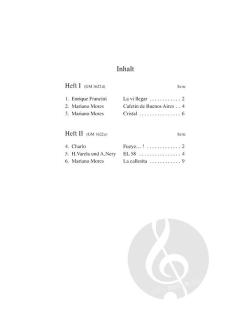6 argentinische Tangos Band 1 für Streichquartett (Nr. 1-3) im Alle Noten Shop kaufen