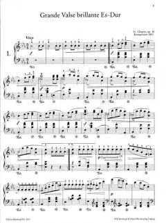 Walzer von Frédéric Chopin 
