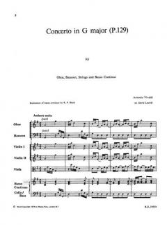 Concerto in G-dur RV 545 (Antonio Vivaldi) 