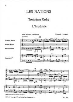 Les Nations Band 3: L'Impériale (François Couperin) 