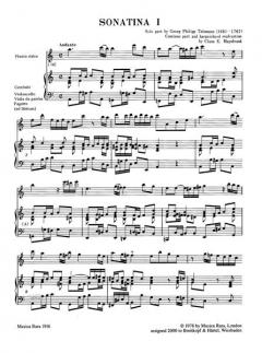 2 Sonatinen (Georg Philipp Telemann) 