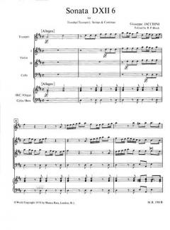 Sonata in D Nr. XII/6 (Giuseppe Jacchini) 