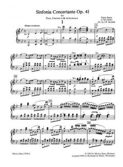 Sinfonia Concertante B-dur op. 41 (Franz Danzi) 
