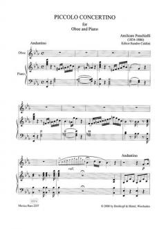 Piccolo Concertino op. 75 von Amilcare Ponchielli 