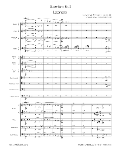 Leonore Nr. 3 op. 72 von Ludwig van Beethoven 