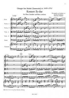 Konzert für Oboe, Streicher und Bc (Giuseppe Sammartini) 