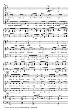 Climbin' Up The Mountain, Children! 3-Part Treble 