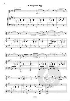 Albumstücke für Violine und Klavier von Dmitri Schostakowitsch für Violine und Klavier im Alle Noten Shop kaufen