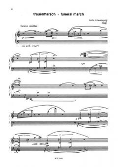 6 Haiku / Trauermarsch / Tag und Nacht von Katia Tchemberdji für Klavier im Alle Noten Shop kaufen