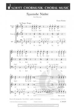 Tanzlieder Nr. 3 von Ernst Fischer 