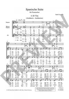 Spanische Suite Nr. 4: El Vito von Emil Cossetto 