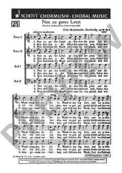 Komitat op. 76/4 von Felix Mendelssohn Bartholdy 