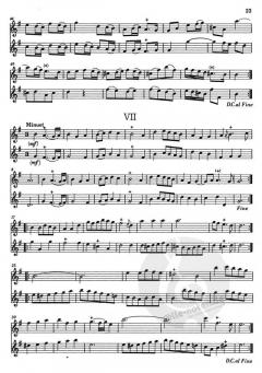 6 Duette op. 5 Heft 2 von Jean Baptiste Loeillet de Gant 