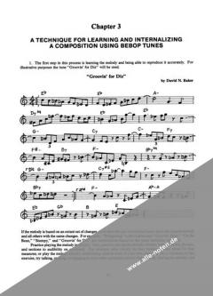 How To Play Bebop Vol. 3 von David Baker 
