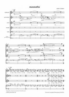 Maranatha SATB (Kerry Andrew) 