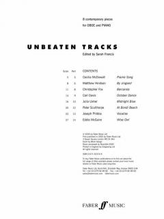Unbeaten Tracks (Oboe) von Robert Francis im Alle Noten Shop kaufen