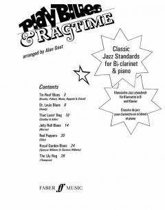 Play Blues & Ragtime (Clarinet & Piano) 