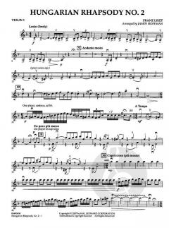 Hungarian Rhapsody No. 2 von Franz Liszt 