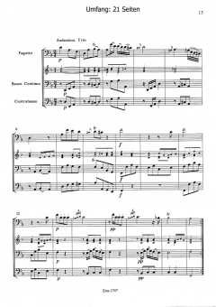Konzert F-Dur (Fagott, Orchester) von Adolph Freiherr von Knigge 