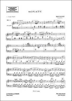 Sonate En Fa Mineur Op. 2 Nr.1 Nr.1 Piano von Ludwig van Beethoven 